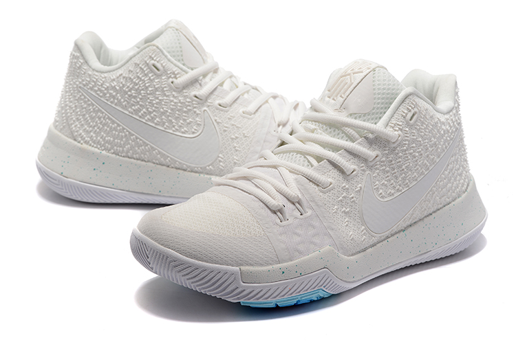 2020 Nike Kyrie 3 Summer White Blue Basketball Shoes - Click Image to Close